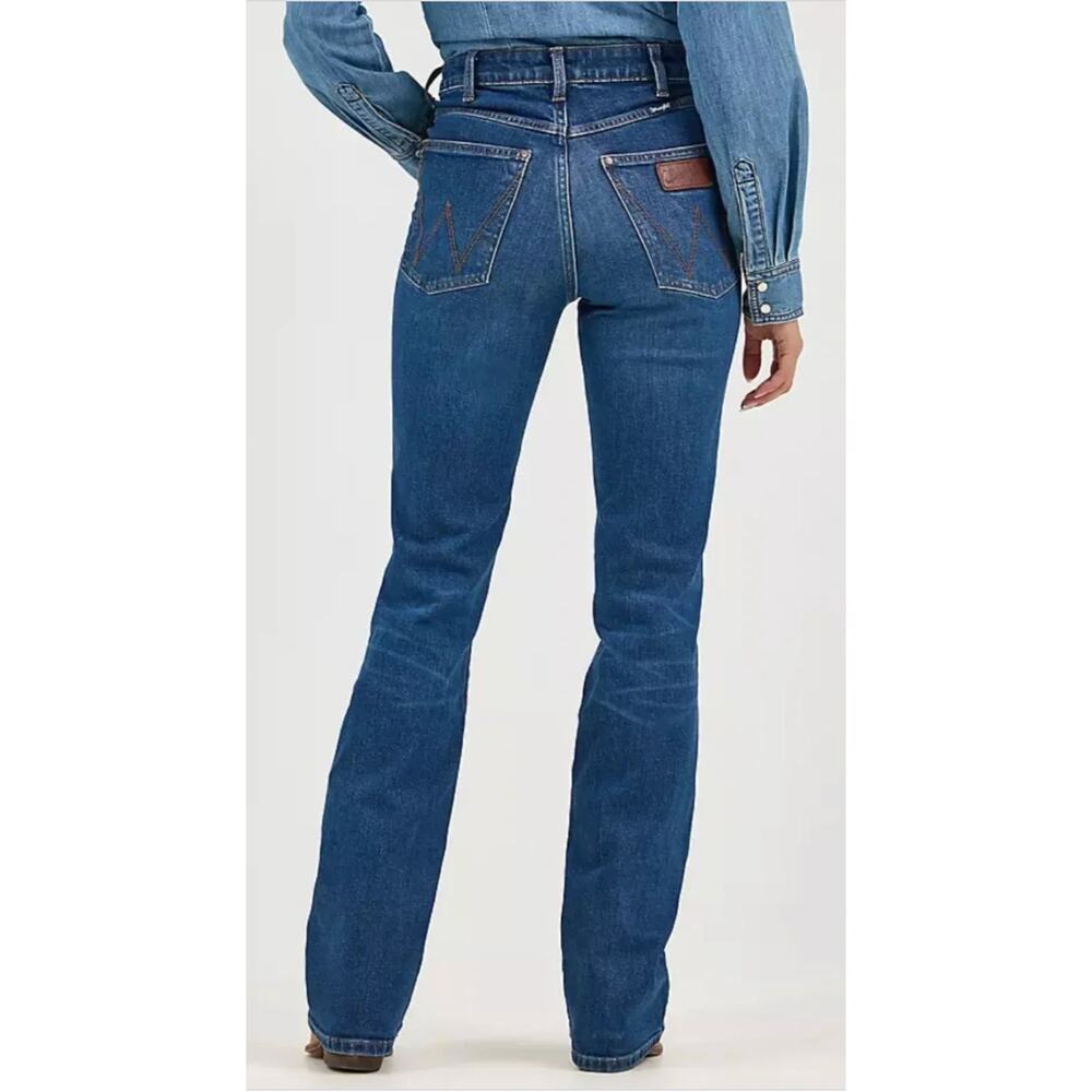 Wrangler RETRO Bailey High Rise Bootcut Jeans 26x30 - Picture 2 of 10